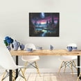 thumbnail image 5 of Lsque Fantasy Landscape Starry Night Print Wall Art – Decorative Picture for Living Room, Bedroom, and Office (Horizontal), 5 of 6