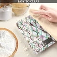 thumbnail image 6 of High Precision Digital Kitchen Scale Tempered Glass Food Scale Multifunction Scale Small Kitchen Appliances Mint Green Vines, 6 of 7