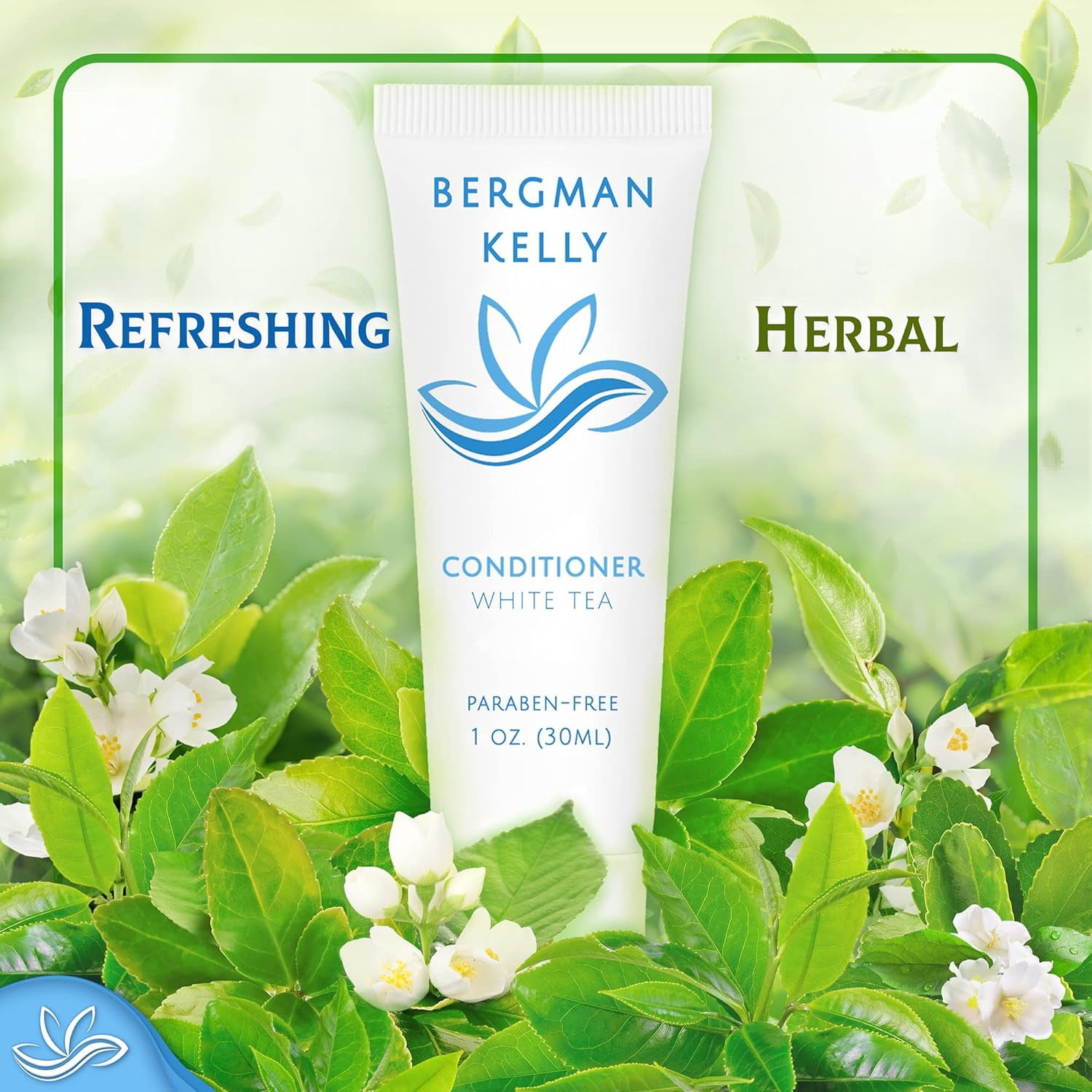 BERGMAN KELLY 1 fl oz Travel Size Shampoo & Conditioner Set, 50 Pack
