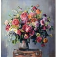 thumbnail image 2 of Hageman, Marilyn 26x27 Gold Ornate Wood Framed with Double Matting Museum Art Print Titled - Abundant Bouquet, 2 of 4
