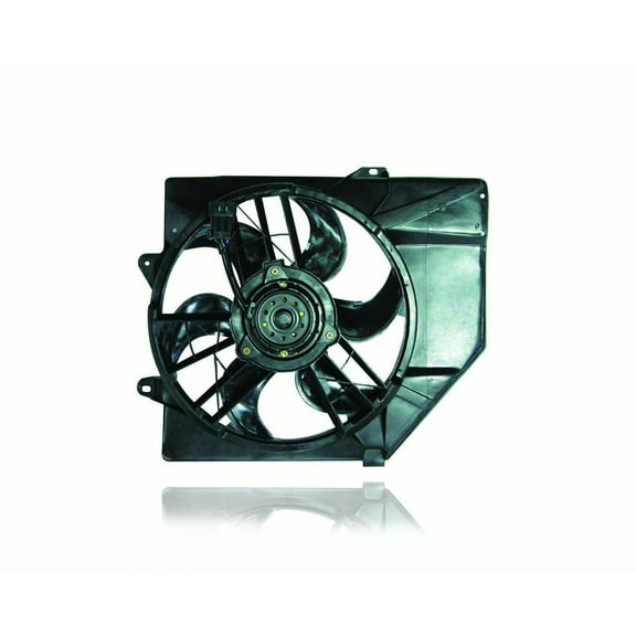 Dual Radiator and Condenser Fan Assembly - Cooling Direct Fit/For FO3115102 93-96 Ford Escort Mercury Tracer Automatic 1.8/1.9L - With AC - F5CZ8C607A