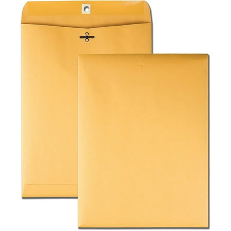 UPC: 0035255366618 | Business Source Clasp Envelopes 28 lb. 6-1/2 x9-1/2  100/BX Brown Kraft 36661