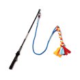 thumbnail image 1 of fastboy Pets Funny Play Toy Portable Interactive Pole Sport Practicing Extendable Teasers Toys Exercise Rope for Outdoor Garden, 1 of 6