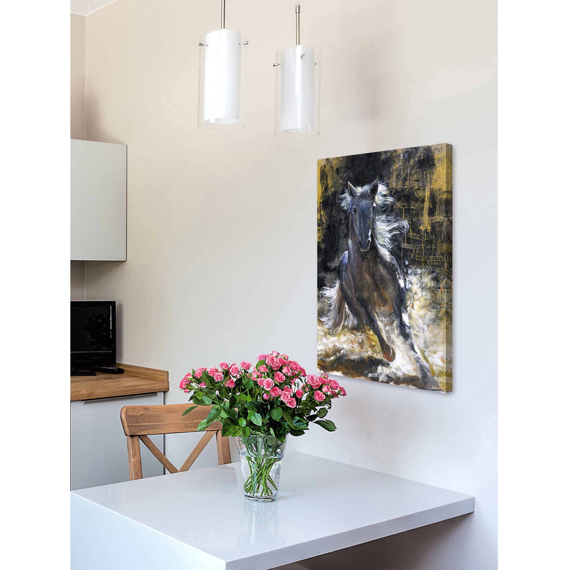 "Legend" Painting Print on Wrapped Canvas