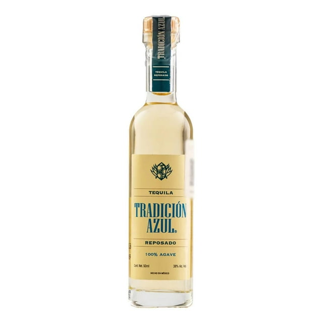 Pack de 12 Tequila Tradición Azul Reposado 50 ml