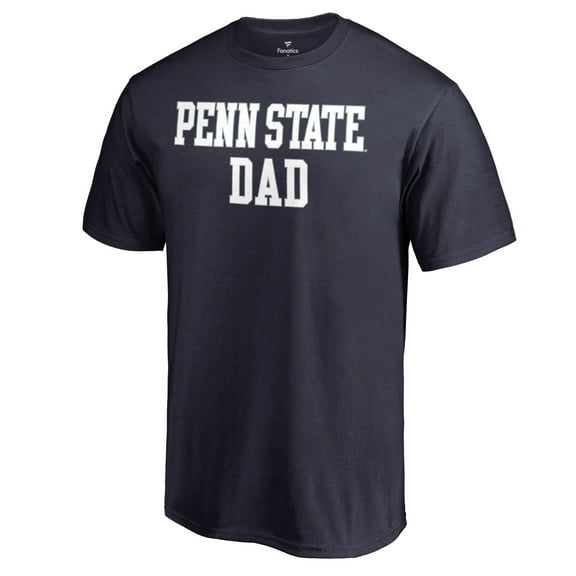 Men's Navy Penn State Nittany Lions Team Dad Crewneck T-Shirt