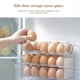 thumbnail image 3 of Refrigerator Egg Rack Flip Fridge Door Egg Storage Rack White, 3 of 5