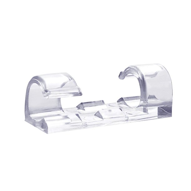 16 clips adhesivos para cables, soporte multiusos para cables, clips para cables, organizador de cables para coche, gestión de cables, soporte para cables para coche