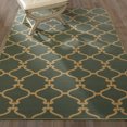 thumbnail image 2 of Sweet Home Stores Clifton Collection Moroccan Geometric Trellis Design Living and Bedroom Felt Back Area Rugs, 2 of 4