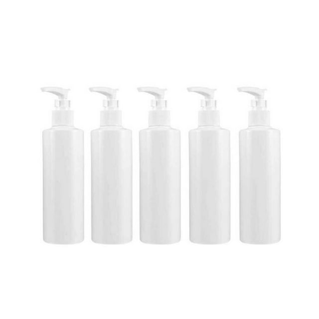 5 Pcs Bouteille de Lotion Vide Pompe Vide Conteneur Multi-Usage pour Lavage des Mains Pulvérisateur de Liquide Résistant à l'Usure