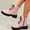 Pink, variant on Womens British Style Thick-Soled Boots, Comfortable Platform Booties with Non-Slip Sole for Daily Wear, Warm Short Boots with Cushioned Insole, Stylish Versatile Boots for Casual