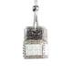 thumbnail image 2 of Colgante de botella de perfume de coche de diamante Ambientador colgante de vidrio vacío para espejo retrovisor, hogar, dormitorio - Recipiente de aromaterapia decorativo con incrustaciones de, 2 of 7