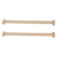 thumbnail image 1 of 2 Pcs Tringles de Garde-Robe Kaki Rondes pour Fixer et Suspendre des Vêtements dans la Chambre, 1 of 8