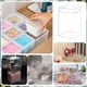 thumbnail image 5 of Caja de acrílico transparente con tapa (6 unidades, 7 x 7 x 12 cm), caja de almacenamiento de plástico transparente, vitrina rectangular para colección de joyas y artículos pequeños., 5 of 5