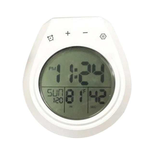 Reloj de ducha digital mayimx temporizador de baño pantalla LCD grande impermeable