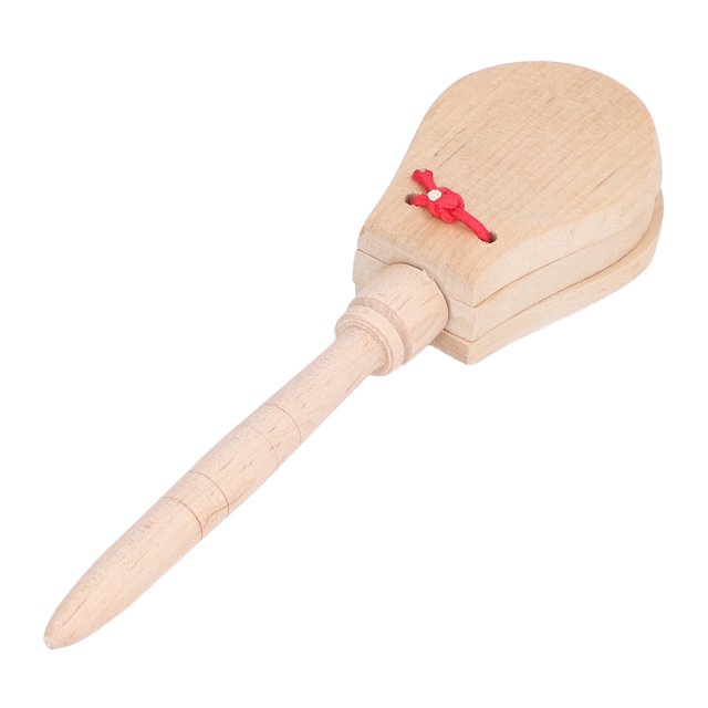 Castagnets, Castagnettes à Percussion avec Poignée Jouets Éducatifs pour Éducation Précoce pour Enfants pour Activités Extérieures pour Bébés pour Fête