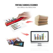 A4 Scaner Portable Mini Document Scanner, JPG/PDF Format Document Image Iscan Handheld Scanner, A4 Book Text Scanner LCD Display ,Highly Compatible