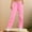 Pink A, variant on absuyy Fleece Lined Sweatpants Women Warm Plush Wide Leg Pants Elastic High Waisted Trousers 2025