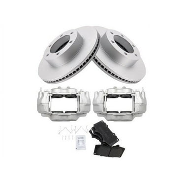 Front Brake Pad Rotor and Caliper Set - Compatible with 2000 - 2006 Toyota Tundra 2001 2002 2003 2004 2005