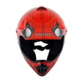 thumbnail image 4 of Casco de motocross WOW Youth Spider Red, gafas y guantes, 4 of 8
