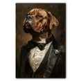 thumbnail image 3 of Doguede Bordeaux Wall Art Abstract Dog Posters - Doguede Bordeaux Dog Canvas Wall Art For Bedroom Decor - Art Prints - Birthday Gifts For Girls, 3 of 6