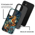 thumbnail image 4 of FKBRCL4U Compatible with iPhone 11 Glossy Case, Ocean Seahorse Stained Glass Pattern for Girl Full Body Design Soft Silicone Drop Shock Scratch Protection for iPhone 11, 4 of 7