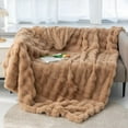 thumbnail image 1 of MesaSe Ultra Soft Fluffy Blankets Queen Size for Bed – Fuzzy Faux Fur Sherpa Fleece Queen  Full Size  Tie-dye Decorative Gift   Warm Thick Queen  for Bed  90x90 Inches  640, 1 of 6