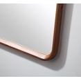 thumbnail image 3 of Bathroom Mirror Vela 36" Walnut Modern Style, 3 of 4