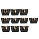 thumbnail image 3 of Bolsas de regalo de papel NikouMX 10 piezas Negro con asas, 3 of 8