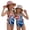 Dark Blue(American Flag Stars Striped), variant on 250 Anniversary USA Flag Girls One Piece Swimsuits Size 7 Swimming Bikini Sets Patriotic American Flag Stars Striped Summer Sleeveless Beach Vacation Freedom Cute Bathing Suits Vermilion 7-8 Years