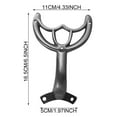 thumbnail image 3 of MesaSe 6pcs Fan Blades Arm Replacement Fan Blade Arms Ceiling Fan Blade Brackets for Replacing The Worn Fan Blades Keep The Balance And Good Performance Of The Ceiling Fan, 3 of 3