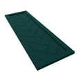 thumbnail image 6 of Ekena Millwork 18"W x 49"H True Fit PVC Single Panel Herringbone Modern Style Fixed Mount Shutters, Thermal Green (Per Pair - Hardware Not Included), 6 of 9