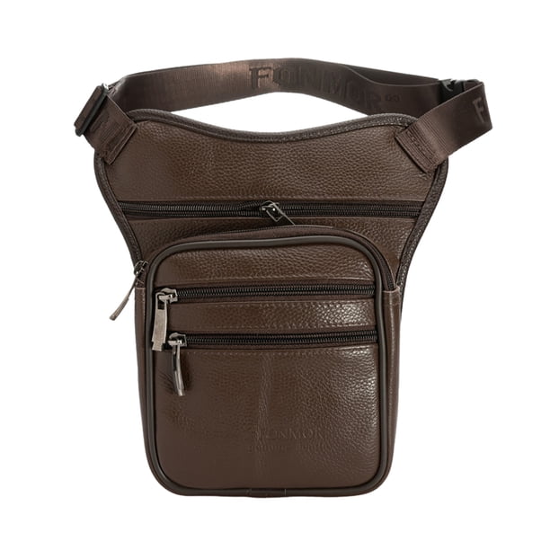 Yuarrent Paquete portátil de la cintura del hombro de la PU elegante y práctico para las actividades al aire libre con estilo y de moda Ciclismo broncearse