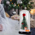 thumbnail image 1 of Árbol de Navidad artificial perfecl con cadena led en una cúpula decorado para niños mujeres Navidad, 1 of 8