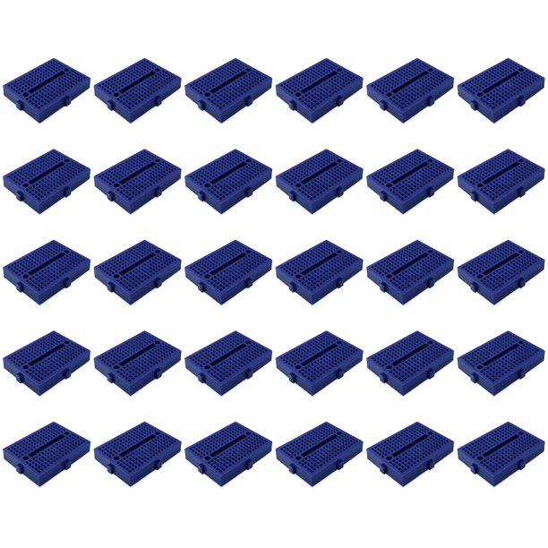 DQrwqpou Mini placa pruebas SYB-170 placa pruebas sin soldadura 35x47 mm para kit bricolaje (azul)