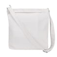 thumbnail image 5 of Muka Canvas Shoulder Bag with Zipper, White Hobo Crossbody Handbag Casual Tote, 5 of 6
