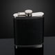 thumbnail image 5 of Petaca de whisky de acero inoxidable de gran capacidad, color negro mate, 9 onzas, para licor, petaca para licor para hombres y mujeres, 5 of 5