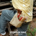 thumbnail image 4 of Foraging Pouch Drawstring Collapsible Small Outdoor Foraging Bag Hunting Pouch, 4 of 10