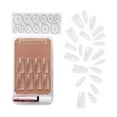 thumbnail image 2 of KISS Salon Acrylic Natural Nails - Crystal Clear, Long Sculpted, 2 of 4