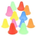 thumbnail image 4 of BERTDOMD 12pcs Plastic Agility Cones For Kids Mini Traffic Safety Cones Construction Agility Cones For Party Drills Basketball Soccer, 4 of 5