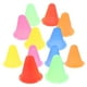 thumbnail image 2 of 12 Uds. De conos de agilidad de plástico para niños, Mini conos de seguridad para el tráfico, conos de agilidad para construcción para ejercicios de fiesta, baloncesto y fútbol, 2 of 5