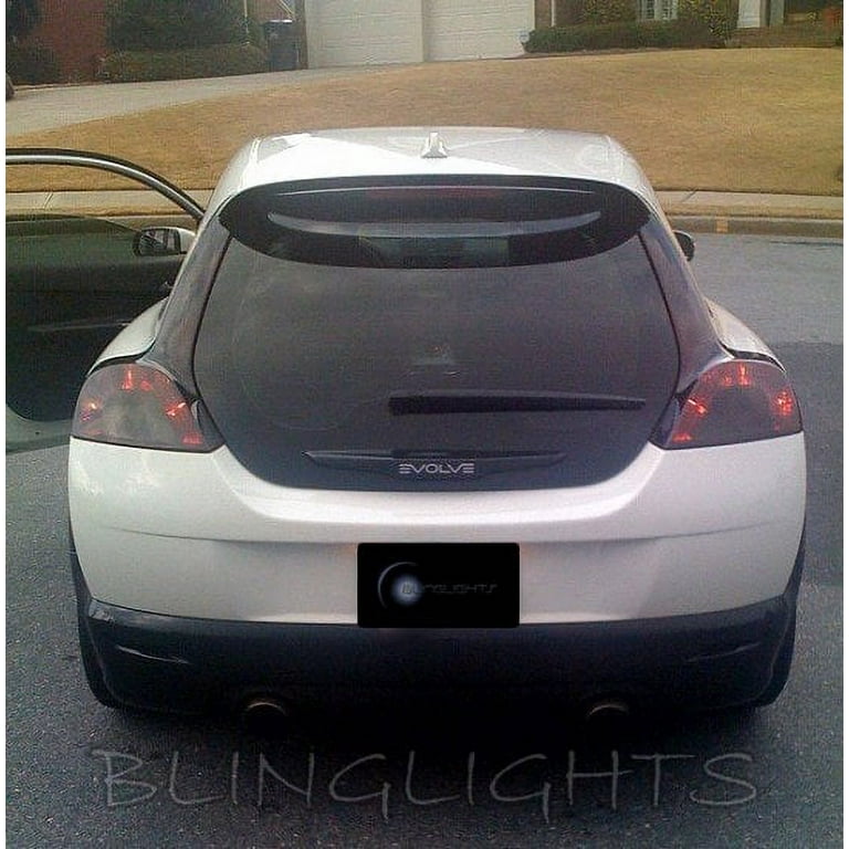 Volvo C30 Tinted Smoked Taillamps Taillights Overlays Film Protection