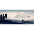 thumbnail image 2 of Takahashi, Hiroaki 18x10 White Modern Wood Framed Museum Art Print Titled - Mount Fuji, 2 of 4