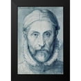 thumbnail image 2 of Arcimboldo, Giuseppe 11x14 Black Modern Framed Museum Art Print Titled - Self Portrait, 2 of 5