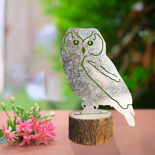 Metal Hollow Forest Animal Crafts Log Combinación de metal Decoraciones para el hogar Talla de metal Adornos de animales Wmkox8yii gf7521