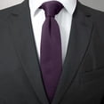 thumbnail image 2 of Landzoo One Men's Slim Knit Tie Solid Color Necktie Casual Business Wedding Party Formal Wear Accessories Cozy Stylish Basic Tie, 2 of 5