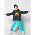 thumbnail image 2 of He's My Boo Cute Halloween Hoodie Toddler -Image by Shutterstock,  5 Toddler, 2 of 4