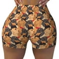thumbnail image 2 of Picia Dog Printed Workout Shorts for Women Seamless Scrunch Butt Lifting High Waisted Yoga Gym Booty Running Moisture-wicking Short Pants-Medium, 2 of 9