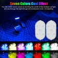 thumbnail image 3 of JIAHAOO 2Pcs Car LED Touch Lights USB Rechargeable 7 Colors Interior Auxiliary Bedside Reading Wardrobe Lights, 3 of 10