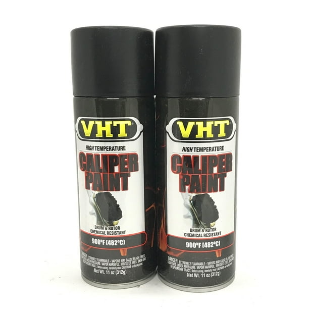 VHT SP7392 PACK SATIN BLACK Brake Caliper Paint High Heat 11 oz